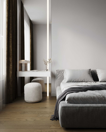 Кварцевый паркет Quartz Parquet Классик Дуб Конго 1258-54 7/1,2 мм